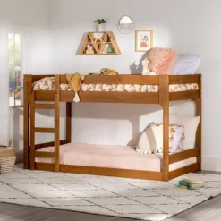 Twin Over Twin Indy Contemporary Solid Wood Bunk Bed - Saracina Home 23 Twin Over Twin Indy Contemporary Solid Wood Bunk Bed - Saracina Home -Children Furniture Store GUEST 2af59cae d4a0 4283 93f1 0029703a5188