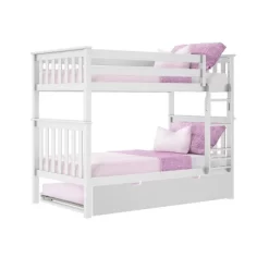 Max & Lily Twin Over Twin Bunk Bed With Trundle -Children Furniture Store GUEST 2b4361d3 4e91 443d 9373 f3ffc572f9cd