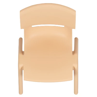 Flash Furniture 2 Pack Plastic Stackable School Chair With 10.5" Seat Height 15 Flash Furniture 2 Pack Plastic Stackable School Chair With 10.5" Seat Height - Image 13