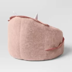 Dino Kids' Bean Bag Chair Pink - Pillowfort™ -Children Furniture Store GUEST 2b6c5c58 363a 4325 a499 364bcea0085f