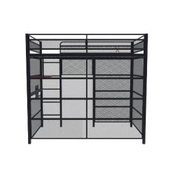 Twin Battle Den Gaming Bunk Bed With TV Mount Black - X Rocker 24 Twin Battle Den Gaming Bunk Bed With TV Mount Black - X Rocker -Children Furniture Store GUEST 2d7f7a34 92f8 4f0b 9ba6 9d108bfbebb2