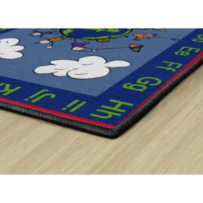 Flagship Carpets Happy World Welcome Mat, 3' X 5' 7 Flagship Carpets Happy World Welcome Mat, 3' X 5' - Image 5