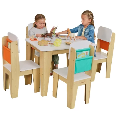 KidKraft Pocket Storage Table And Chair Set 8 KidKraft Pocket Storage Table And Chair Set - Image 6