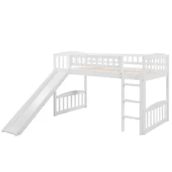Twin Size Loft Bed With Slide And Ladder - ModernLuxe -Children Furniture Store GUEST 30d31ed0 9b6d 4173 ac39 4480715a070f