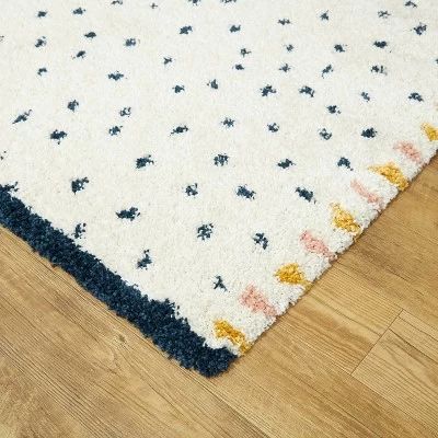 Confetti Shag Cream/Blue - Balta Rugs 5 Confetti Shag Cream/Blue - Balta Rugs - Image 3