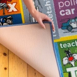 KC CUBS | Looney Tunes Boy & Girl Kids ABC Alphabet, Jobs & Objects Educational Learning & Play Nursery Bedroom Classroom Rug Carpet 19 KC CUBS | Looney Tunes Boy & Girl Kids ABC Alphabet, Jobs & Objects Educational Learning & Play Nursery Bedroom Classroom Rug Carpet -Children Furniture Store GUEST 3279e49e c06d 443c 9dda d94dfdf1a362