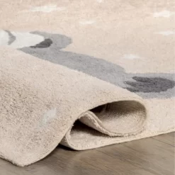 NuLOOM Bindi Koala Kids Machine Washable Area Rug -Children Furniture Store GUEST 335855c2 825a 4bb4 bf44 1db43eb7a8b3