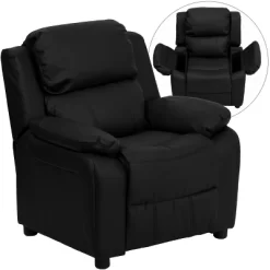 Flash Furniture Deluxe Padded Contemporary Kids Recliner With Storage Arms -Children Furniture Store GUEST 342a9b05 0e3f 4f66 a9ee ea982a750f0e