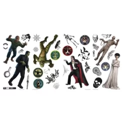 Classic Monsters Peel & Stick Wall Decals White - RoomMates -Children Furniture Store GUEST 34c1b43e 3211 48dd af40 1b54b764c613