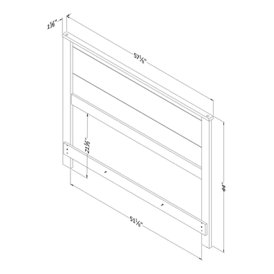 Fynn Headboard - Full - South Shore 7 Fynn Headboard - Full - South Shore - Image 5
