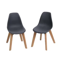 Set Of 2 Kids' Chairs With Beech Legs - Gift Mark -Children Furniture Store GUEST 362a7b6e cd62 49ea 9abb 0830c3ea91e7