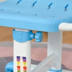 Qaba Kids Table And Chair Set, Activity Desk With USB Lamp, Storage Drawer For Study, Activities, Arts, Or Crafts -Children Furniture Store GUEST 3683efbd 6816 4f79 9848 0e74fe93e9d0