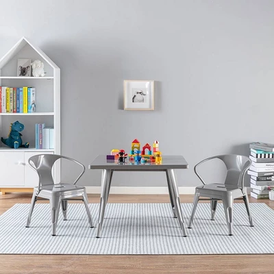 Harper & Hudson Kids' Metal Activity Table - ACEssentials 4 Harper & Hudson Kids' Metal Activity Table - ACEssentials - Image 2