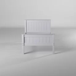 Twin Harmony Wood Platform Bed Dove Gray - Alaterre Furniture -Children Furniture Store GUEST 3855bd9a 5385 41d5 9590 a1a2bdc9778d