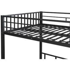 Twin Over Twin Metal Triple Bunk Bed With Ladder-ModernLuxe -Children Furniture Store GUEST 38b087df 9004 45c6 815e 3a1b39fd4d6d