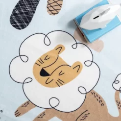 NuLOOM Jalissa Lion Dreams Machine Washable Kids Area Rug -Children Furniture Store GUEST 391a3ec3 0788 401d b902 e8ed7288f2b1