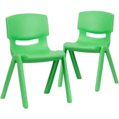 Flash Furniture 2 Pack Plastic Stackable School Chair With 13.25" Seat Height -Children Furniture Store GUEST 3931975a 7514 4403 b107 611a19073f5d 1