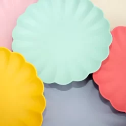 Meri-Meri Meri Meri Small Multicolor Reusable Bamboo Plates (Pack Of 6) -Children Furniture Store GUEST 3992fcae c158 41cd 98aa a60c1e57242c