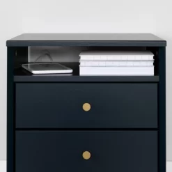 Dylane 2-Drawer Nightstand Navy - South Shore -Children Furniture Store GUEST 3a0a7b56 22e7 43cf 9156 7ae7030d9179