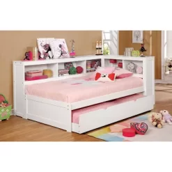 HOMES: Inside + Out Twin Fink Kids' Daybed White - IoHOMES -Children Furniture Store GUEST 3b129c25 ea59 4a6f a535 335752f87d46