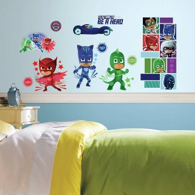 Roommates PJ Masks Peel And Stick Wall Decal 3 Roommates PJ Masks Peel And Stick Wall Decal