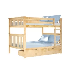 Max & Lily Full Over Full Bunk Bed With Storage Drawers -Children Furniture Store GUEST 3cb5f43b 51d1 47d1 bc1f 746fe3490a31