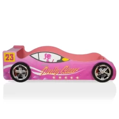 Twin Naglin Racing Car Bed With Led Headlight Pink - HOMES: Inside + Out -Children Furniture Store GUEST 3cf10e4f b355 43f0 87c1 cad38928bbb4