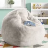 XL Fuzzy Kids' Bean Bag Cream - Pillowfort™ -Children Furniture Store GUEST 3db03de1 24c5 434d 9b60 236e3f57754d