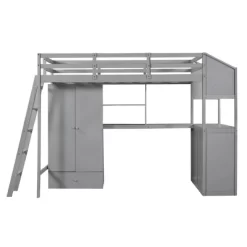 Twin Size Loft Bed With Wardrobe, Drawers And Desk With Shelves - ModernLuxe 17 Twin Size Loft Bed With Wardrobe, Drawers And Desk With Shelves - ModernLuxe -Children Furniture Store GUEST 3dbbe812 4827 4ae4 9dcc 9f16ece9eb08