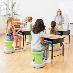 ECR4Kids Storage Wobble Stool, 15in Seat Height, Active Seating -Children Furniture Store GUEST 3dc782c8 bff8 4ded baa1 1229707a7a79