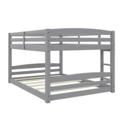 Full Over Full Alaina Floor Wood Bunk Bed - Room & Joy -Children Furniture Store GUEST 3ea24855 22f0 43c3 b912 d7b232946b36