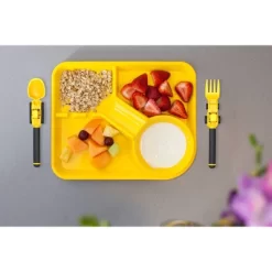 3pc Plastic Dinnerware Set - Dinneractive -Children Furniture Store GUEST 3ee295fe b65d 43d7 94bd c8f423aa98ac