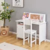 Costway Kids Desk And Chair Set Study Writing Workstation With Bookshelf & Bulletin Board 2 Costway Kids Desk And Chair Set Study Writing Workstation With Bookshelf & Bulletin Board -Children Furniture Store GUEST 3f883824 6797 4f86 8a48 5350dbb80d8b