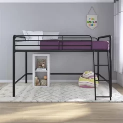 Full Adeline Junior Metal Loft Bed - Room & Joy -Children Furniture Store GUEST 3fa35e56 2878 43c9 a774 7df432784114