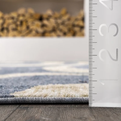 Izzy Retro Swirls Kids Area Rug 4 Izzy Retro Swirls Kids Area Rug - Image 2