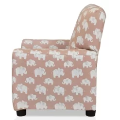 Nuea Elephant Print Kids' Chair Pink - HOMES: Inside + Out -Children Furniture Store GUEST 40cd5a77 3935 4f1c b778 1ff7f3c7a03a