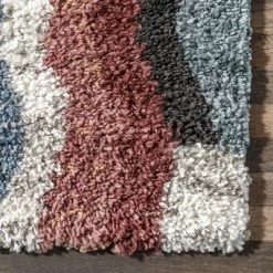 NuLOOM Henley ZigZag Kids Shag Area Rug -Children Furniture Store GUEST 41377eb4 f834 4b16 bb5b e0ef9eaf89c8