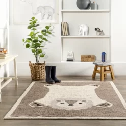 NuLOOM Reika Lion Cub Machine Washable Kids Area Rug 17 NuLOOM Reika Lion Cub Machine Washable Kids Area Rug -Children Furniture Store GUEST 4174cedf 351f 451f a51c 7c5ce3dd6a14