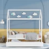 Twin Size House Shaped Platform Bed With Trundle - ModernLuxe 2 Twin Size House Shaped Platform Bed With Trundle - ModernLuxe -Children Furniture Store GUEST 41a4832a 7385 4c7b 8455 1866a229f075