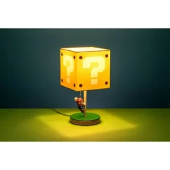 14" Nintendo Super Mario Block Table Lamp -Children Furniture Store GUEST 41e30422 bb76 4f1f 9d67 3474734ccbdd
