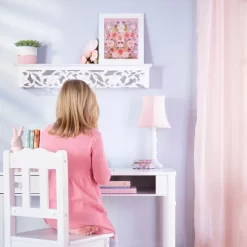 Guidecraft Kids' Dahlia Desk And Chair Set -Children Furniture Store GUEST 436a878a 2f20 4c86 a8cd 8debf8551be7