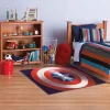 Marvel Captain America Shield 54"x78" Area Rug Blue 1 Marvel Captain America Shield 54"x78" Area Rug Blue -Children Furniture Store GUEST 4534ff6c 4d50 42ff 9da5 fbba3fabac68