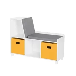 RiverRidge Home Kids' Book Nook Collection Cubby Storage Bench With 2 Bins - RiverRidge -Children Furniture Store GUEST 4567b91e ea70 4422 b734 bebe25589f3c