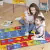 KC CUBS Boy & Girl Kids ABC Alphabet, Numbers & Shapes Educational Learning & Fun Game Play Nursery Bedroom Classroom Area Rug Carpet -Children Furniture Store GUEST 466a815c c133 4100 afac 91e612ccd55f
