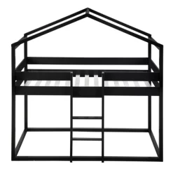 Wood Twin Over Twin Bunk Bed With Tent-ModernLuxe 16 Wood Twin Over Twin Bunk Bed With Tent-ModernLuxe -Children Furniture Store GUEST 4701d581 c159 4b79 adfd 5d9790fdaae0