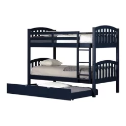 Ulysses Bunk Beds With Trundle Blue - South Shore -Children Furniture Store GUEST 47356107 2832 4b71 8b37 77f7abd736f0