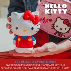 Silver Buffalo Sanrio Hello Kitty 6-Inch Ceramic Figural Coin Bank Storage -Children Furniture Store GUEST 478d54a2 95a2 4ce8 ac19 2c10b4c104d7