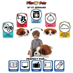 Signature St. Bernard - Pillow Pets -Children Furniture Store GUEST 484636a0 feca 470f 976c 23efbd93179c