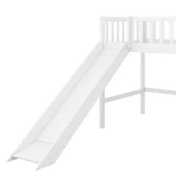 Twin Size Loft Bed With Ladder And Slide-ModernLuxe -Children Furniture Store GUEST 4a67e82c 9526 40a5 81af 21fc870de292