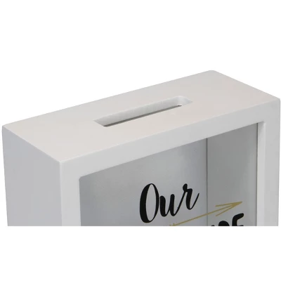 Adult Wooden Travel Themed Piggy Banks - Foreside Home & Garden 4 Adult Wooden Travel Themed Piggy Banks - Foreside Home & Garden - Image 2